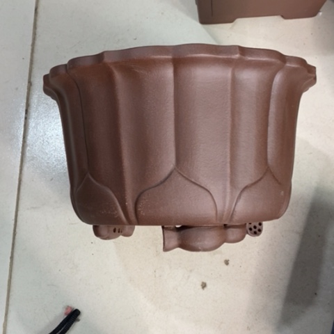 紫砂宜兴紫砂花盆