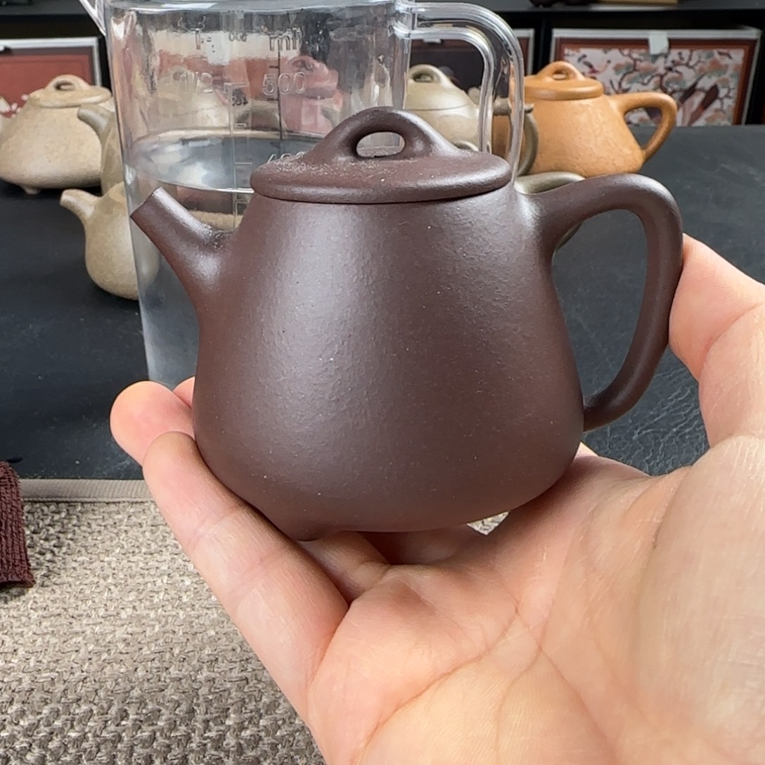 茶壶紫砂微瑕高瓢
