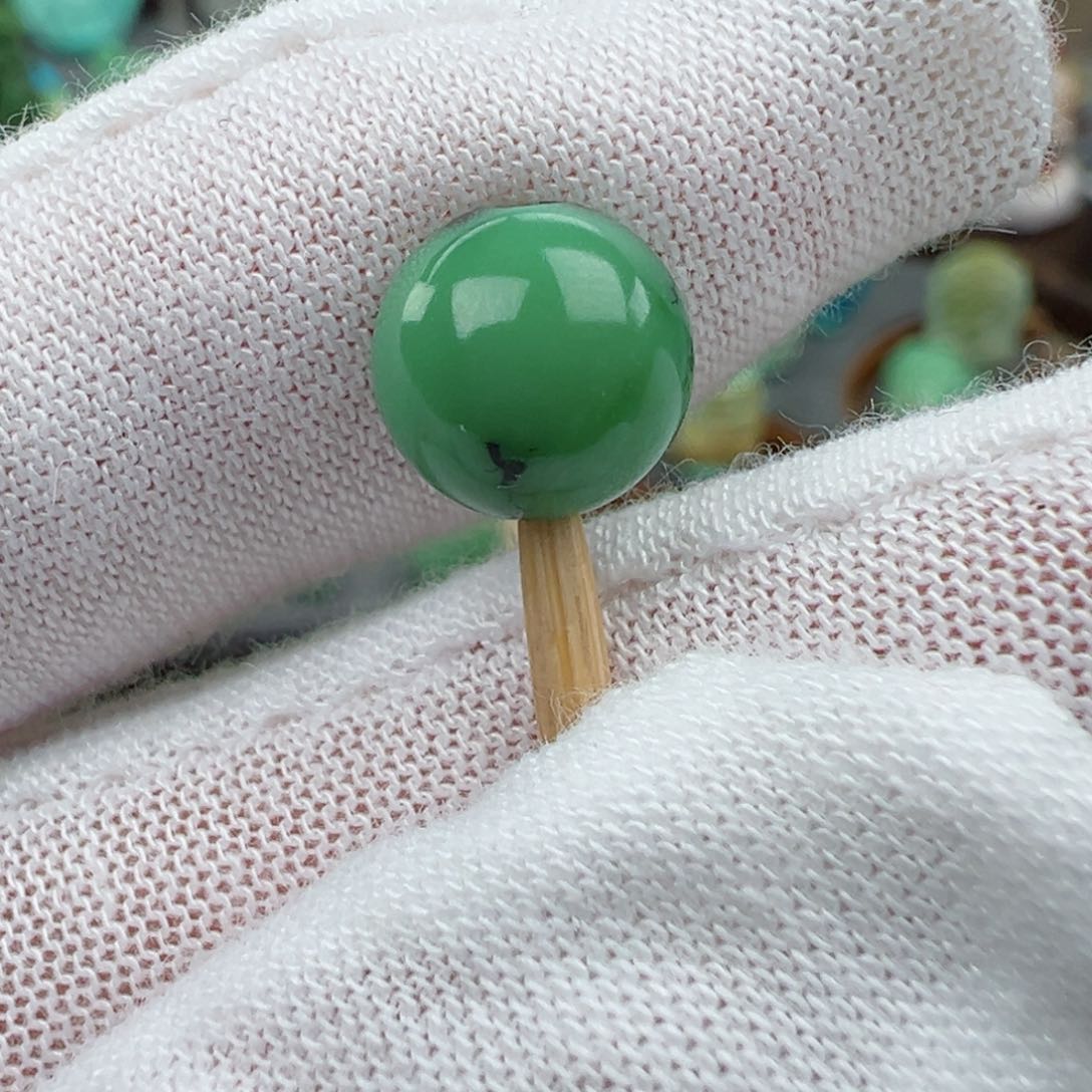 绿松石菜籽好绿松石Z未镶嵌