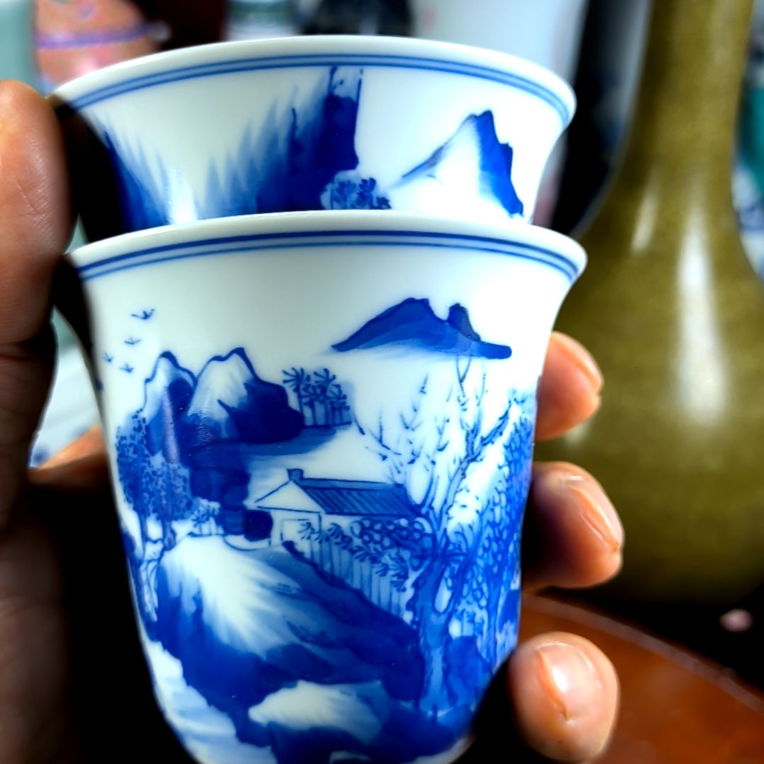 摆件全手工制作的瓷器