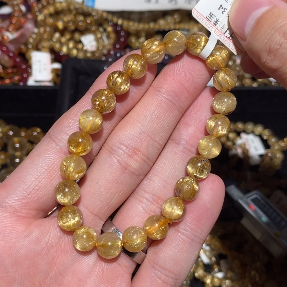 水晶手串未镶嵌手串