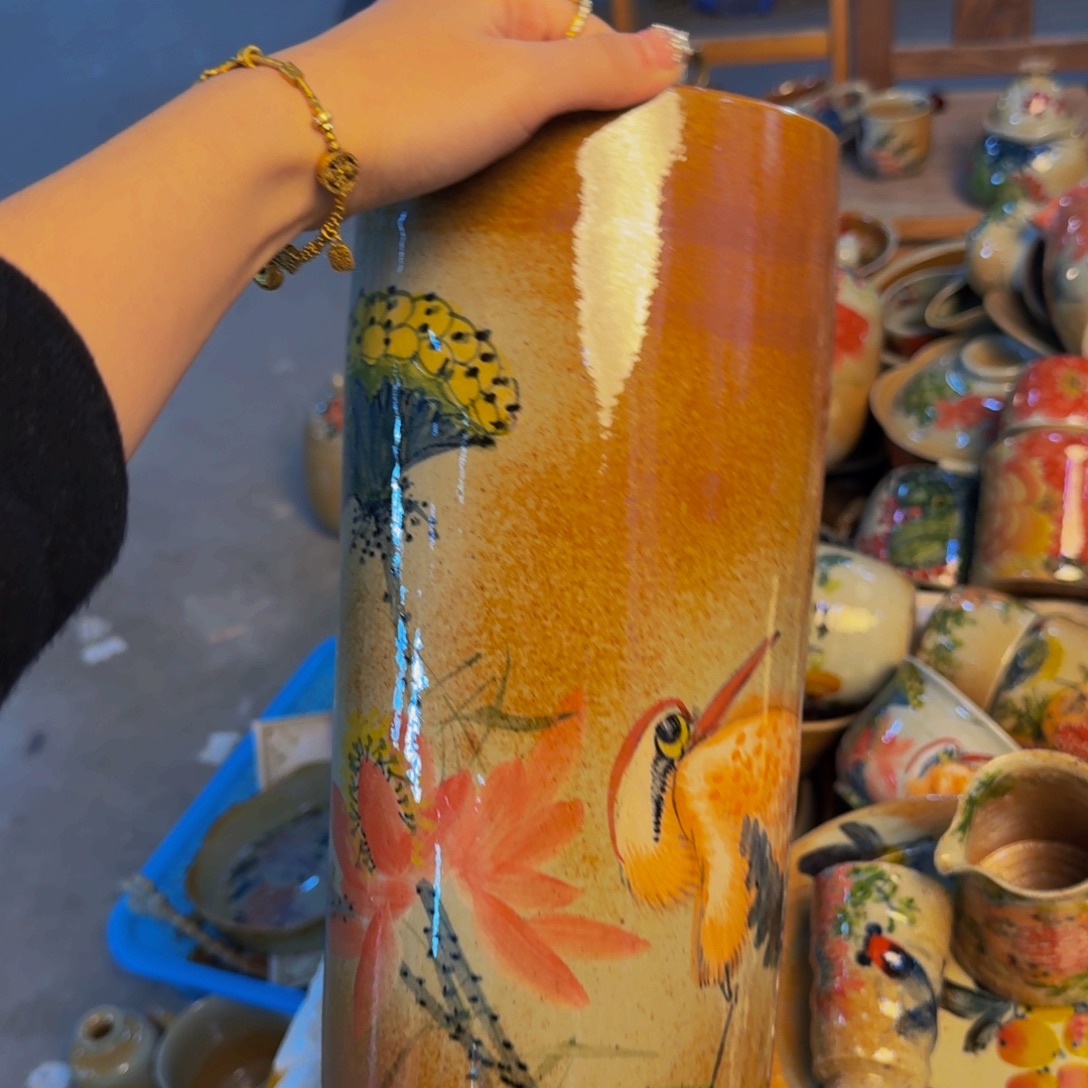 瓷片景德镇陶瓷手工手绘