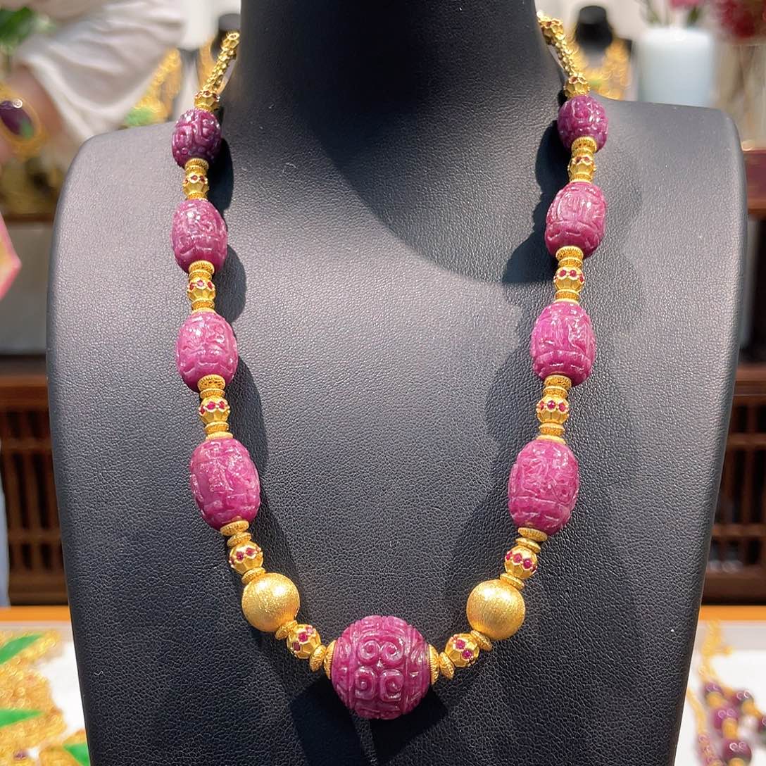 锦纶铁合金吊坠项链