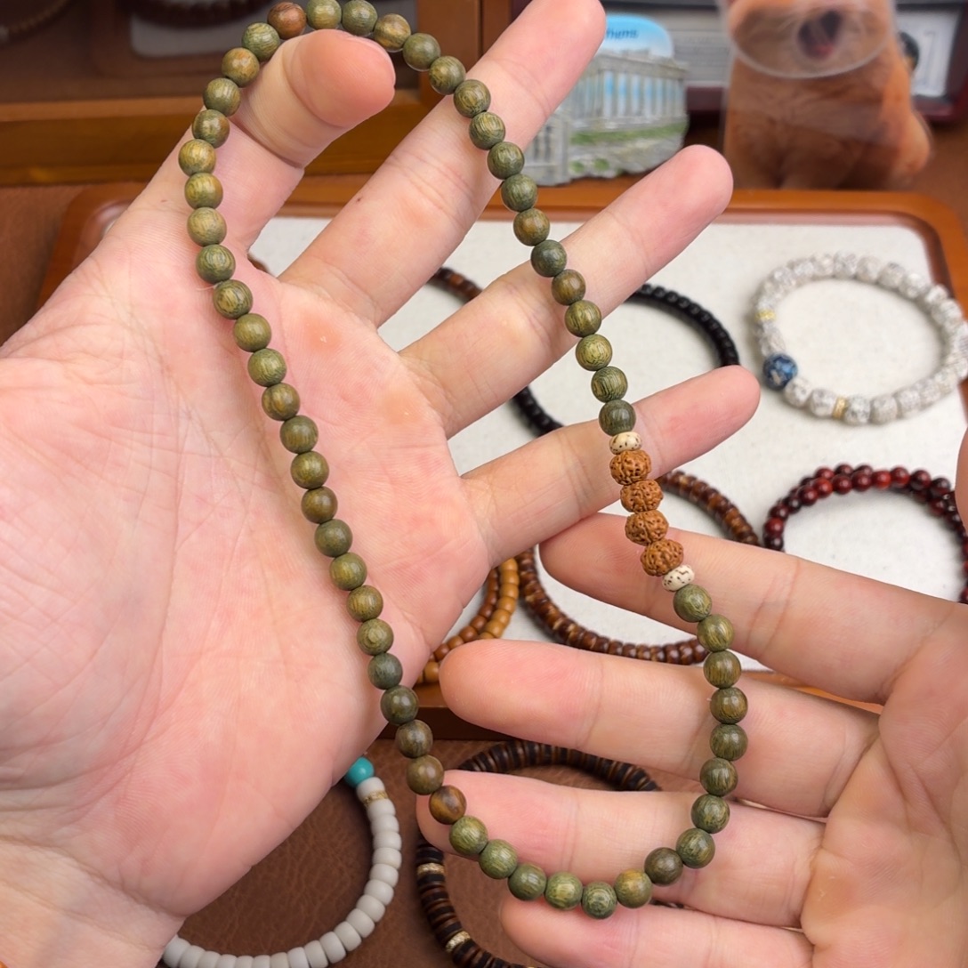 维腊木（绿檀）手串/手链