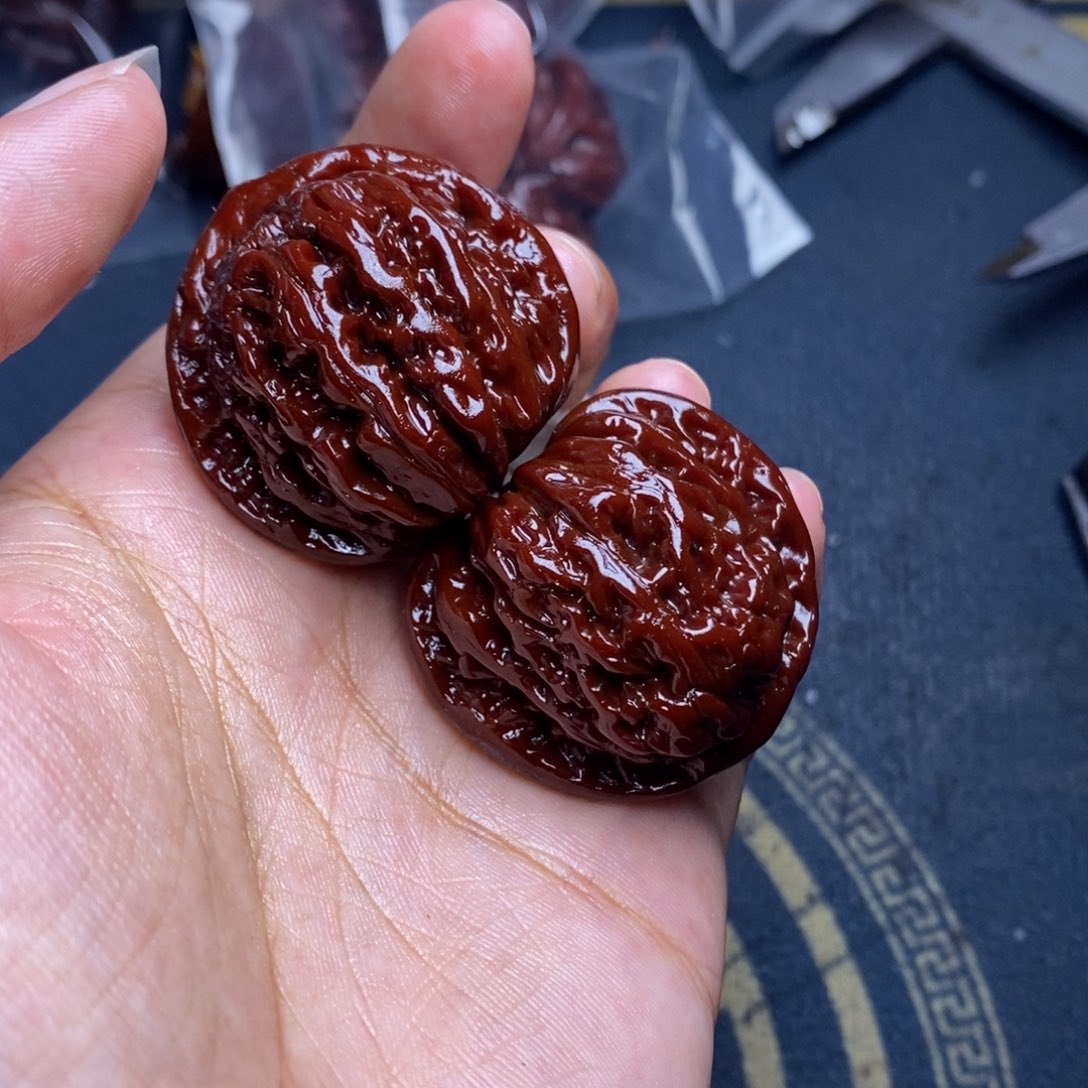 文玩核桃吊坠四座楼38