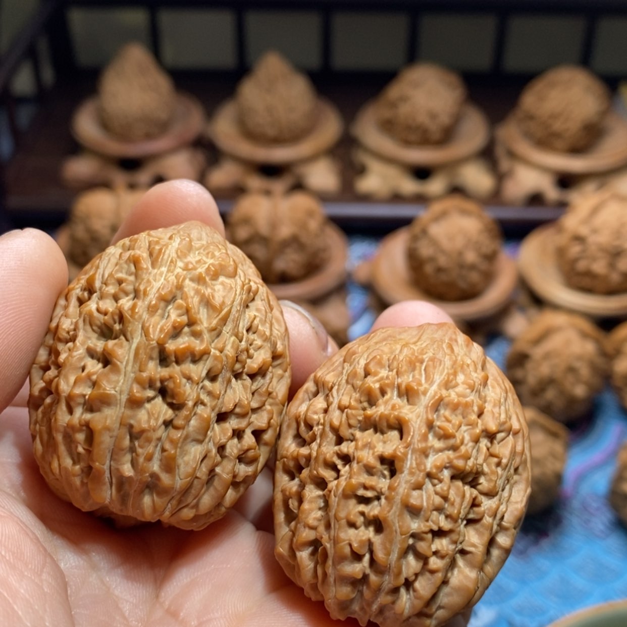 【闪购商品】文玩核桃吊坠做****己大蒜头