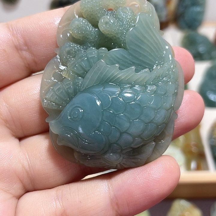 岫玉吊坠(赠链)未镶嵌