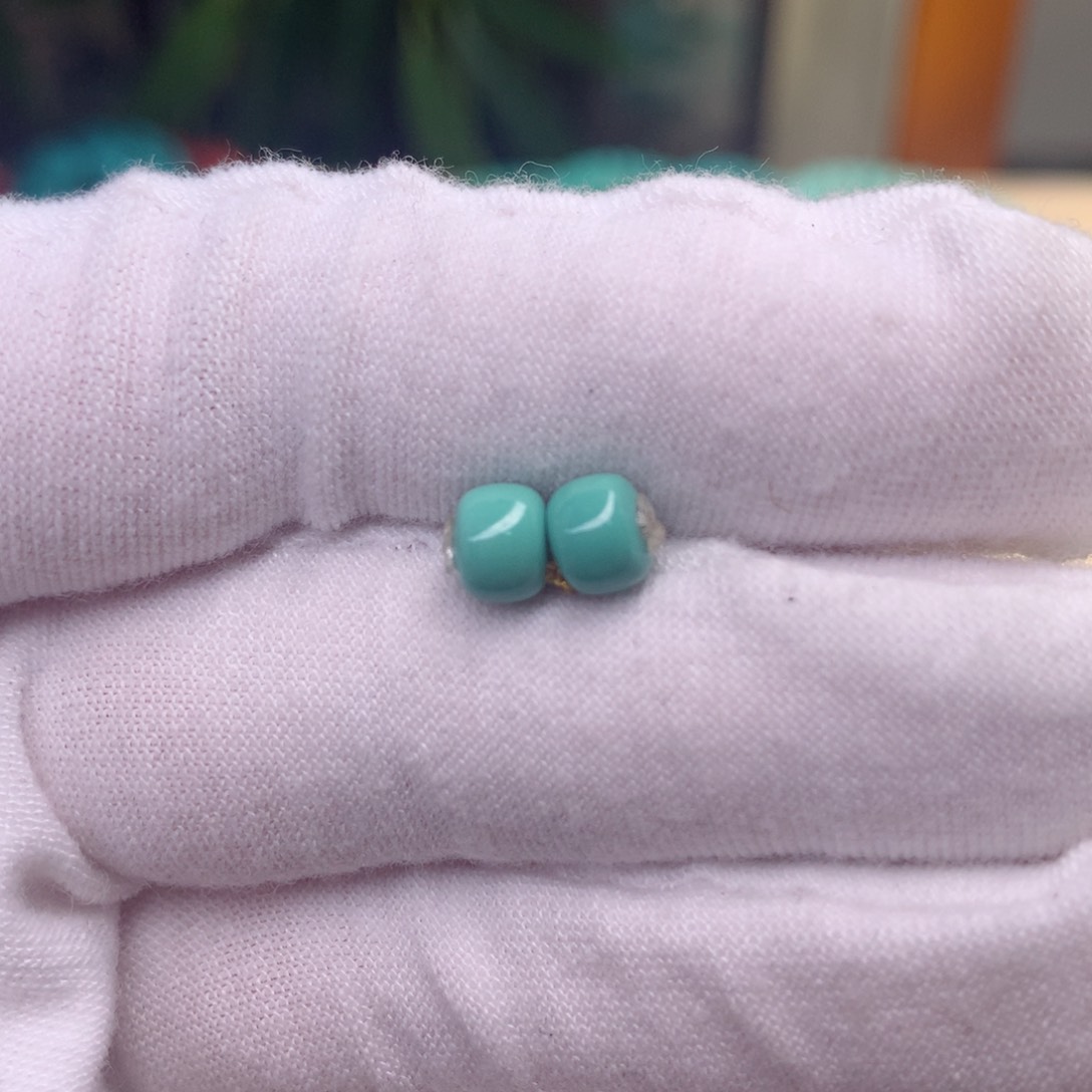 绿松石配珠卡5.5未镶嵌