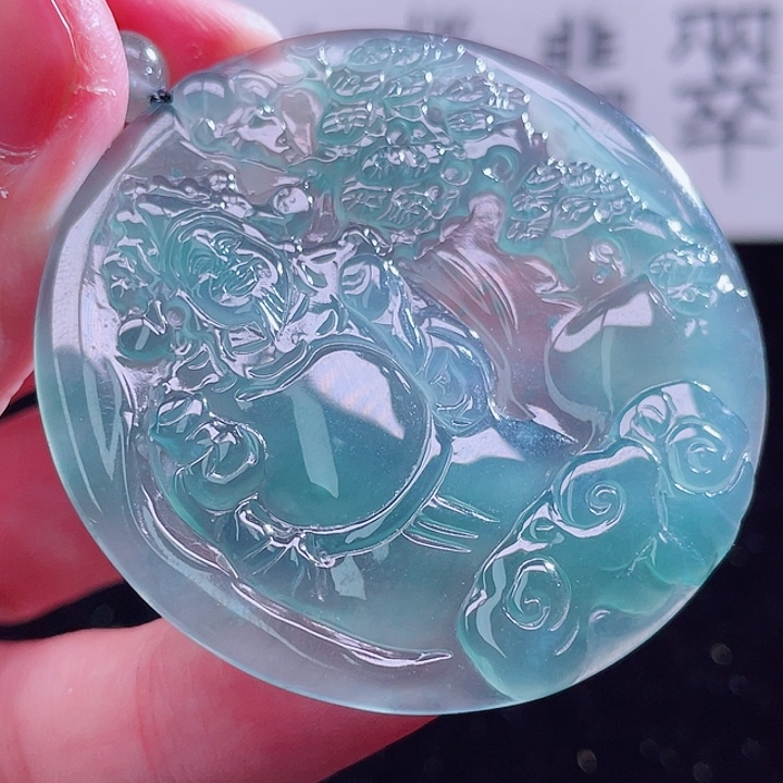 翡翠颈饰未镶嵌9999999999