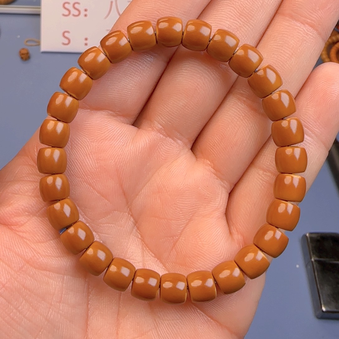 橄榄核手串核尖直切尺寸8.0