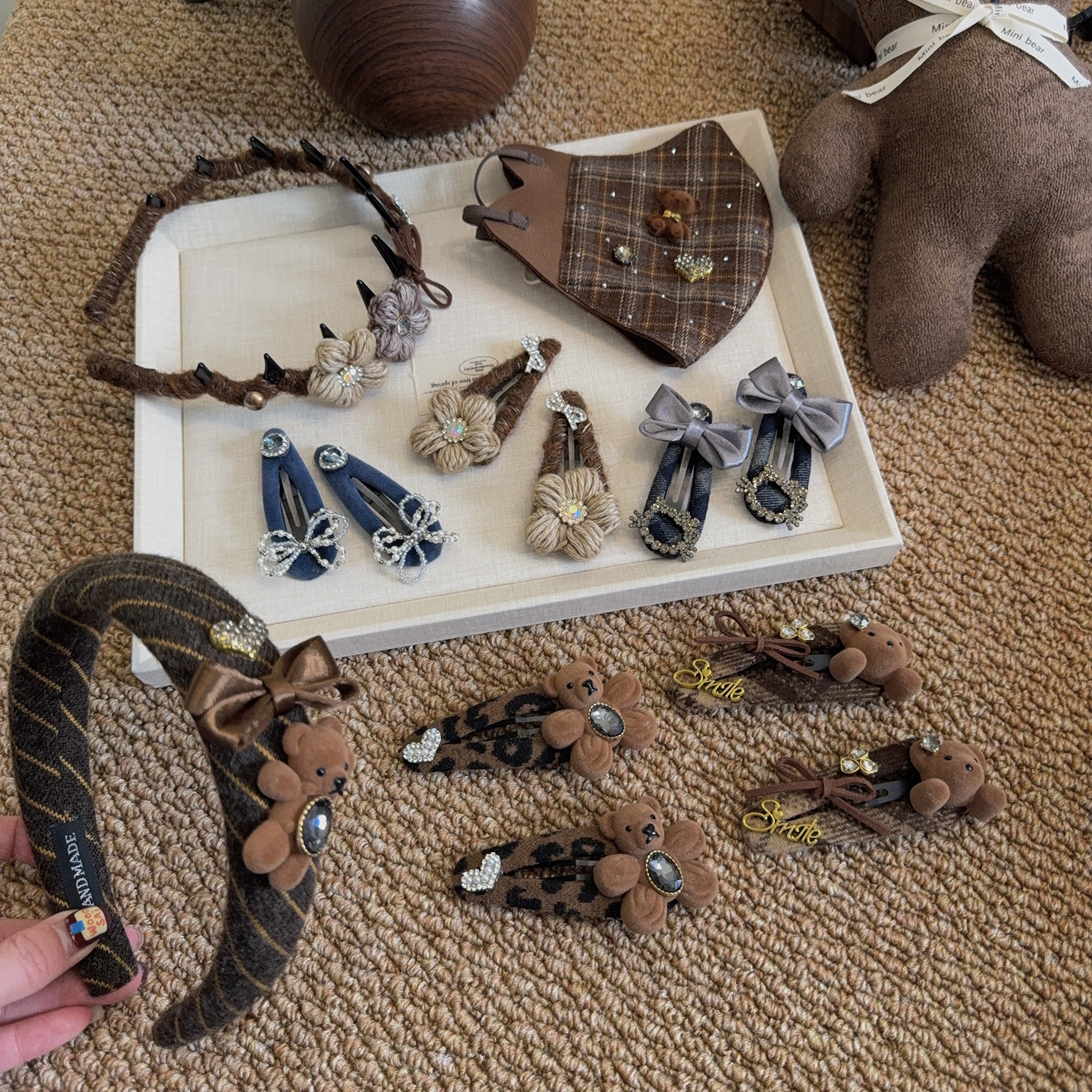 301-499金美美2025新品韩国东大门发饰百搭原创饰品