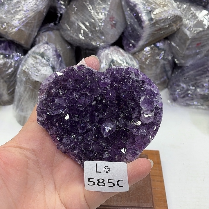 摆件水晶未镶嵌天然紫水晶