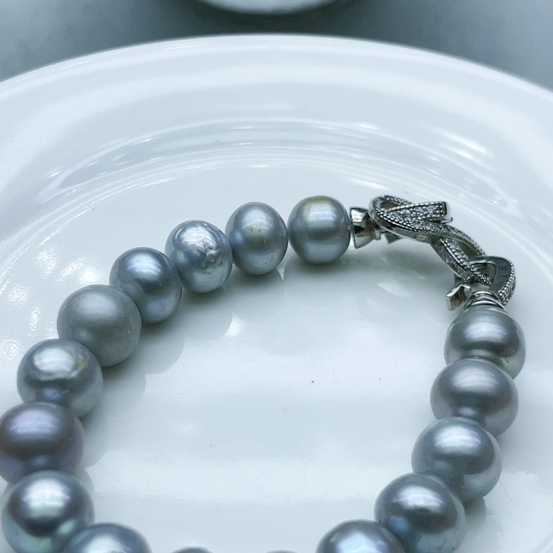 淡水珍珠颈饰钛钢御****活