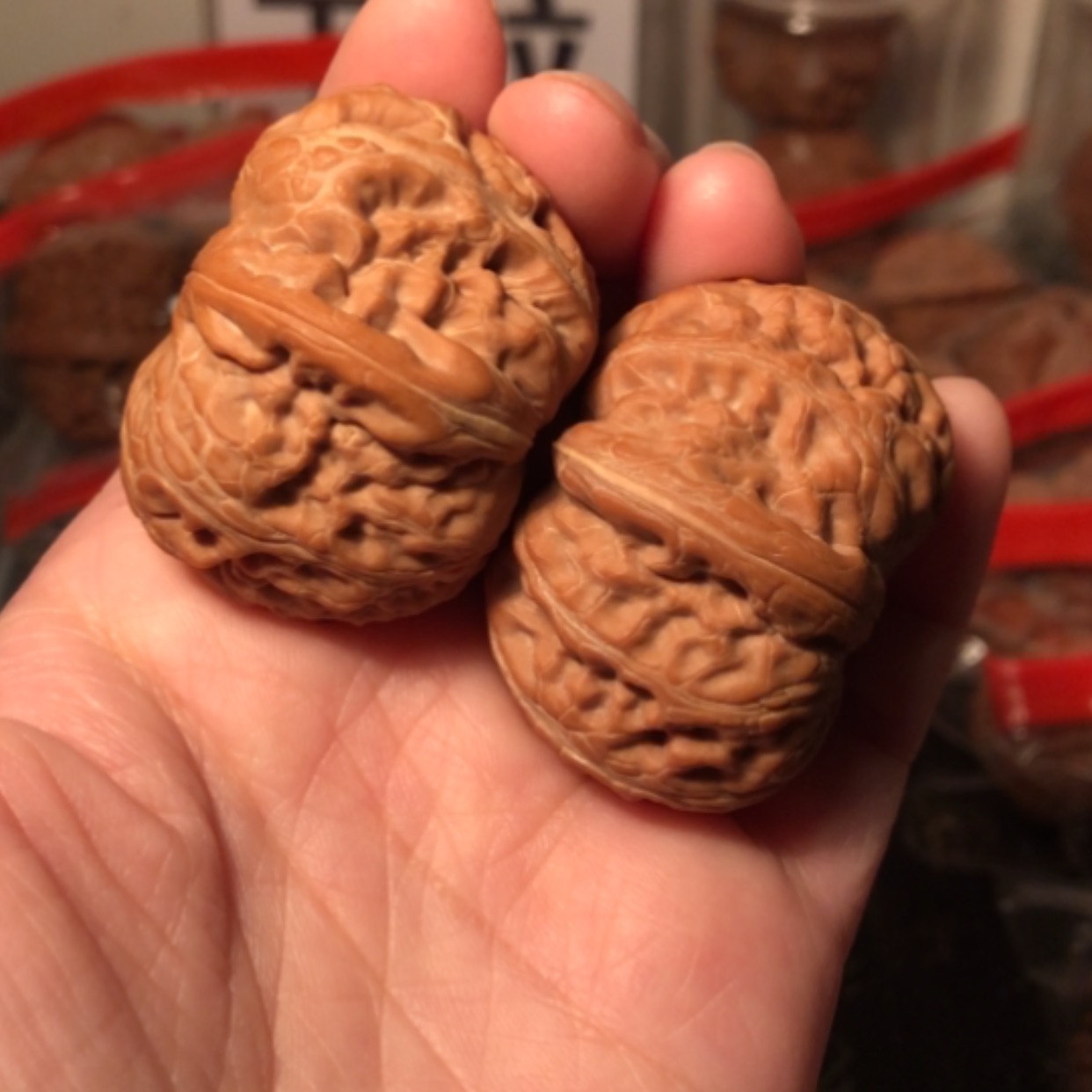 【闪购商品】文玩核桃把件顺*元宝43