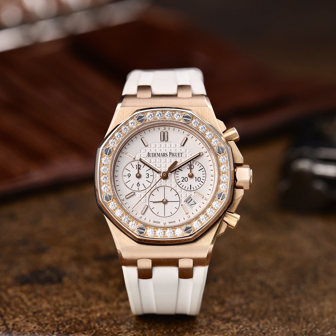 95新 Audemars Piguet/爱彼 26231or 玫瑰金 37mm 2018年保卡