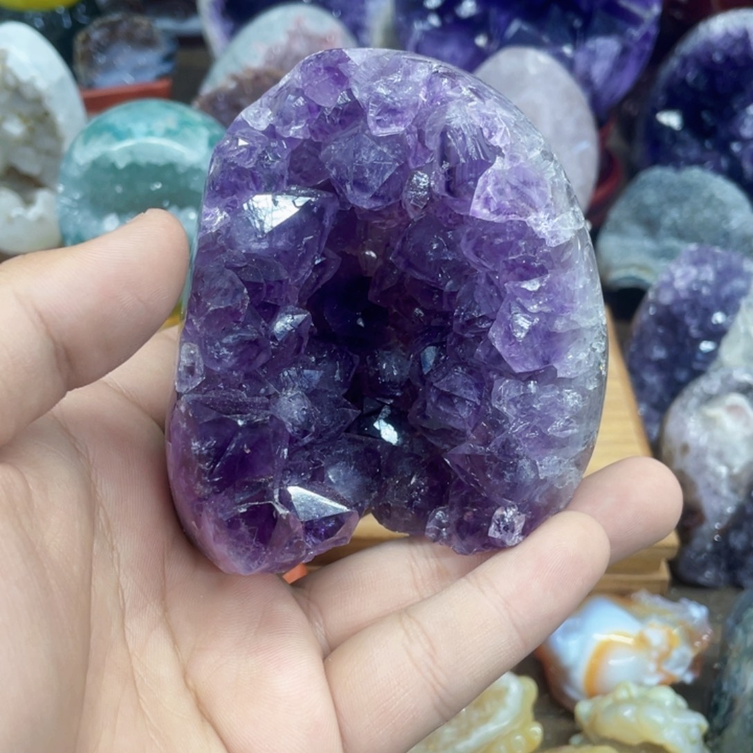 大型摆件（非配饰）紫晶未镶嵌