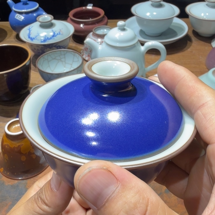 汝窑佛青不开片全品