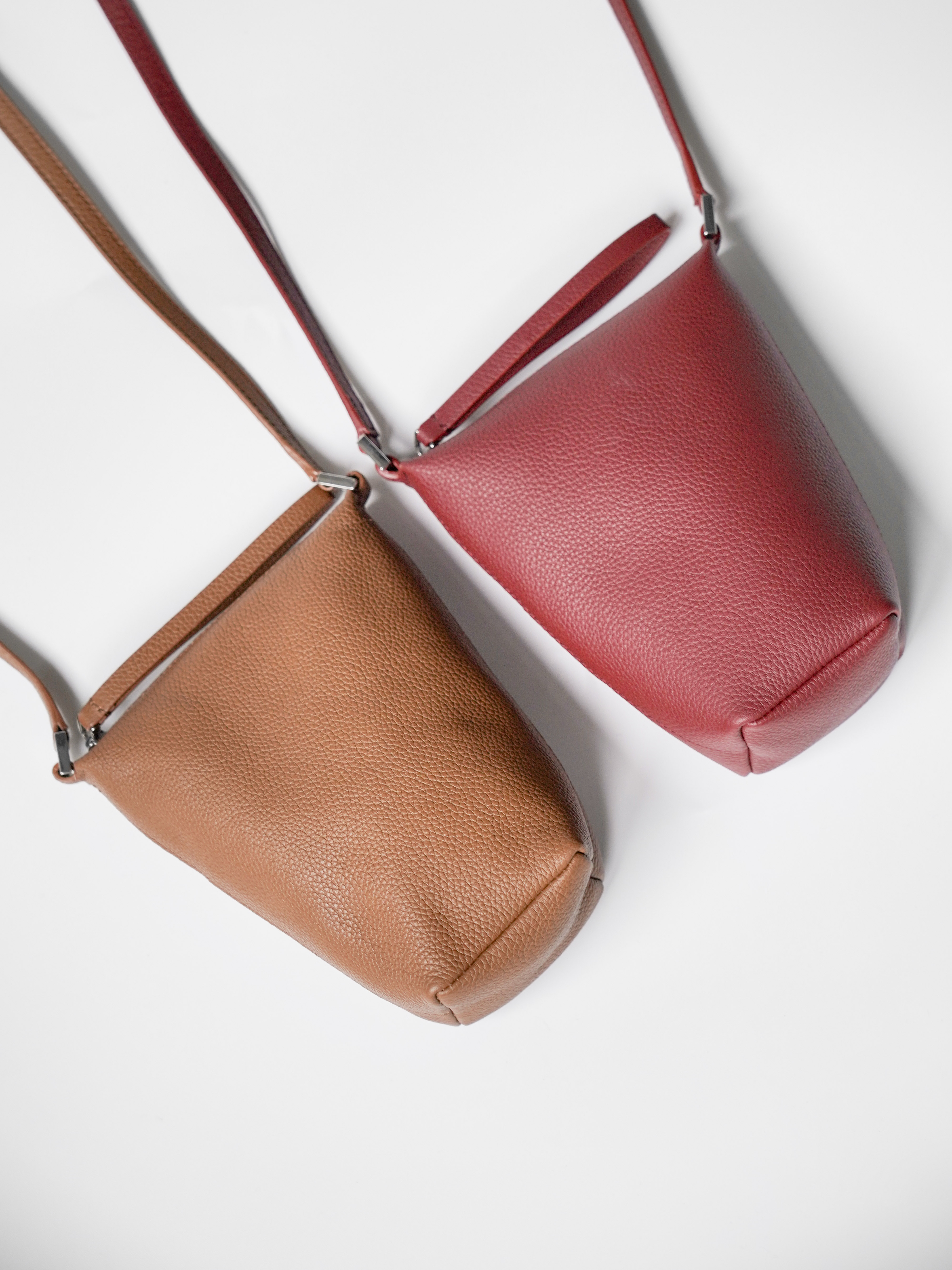 手机包拉链肩包水桶包口防盗单根休闲斜挎包迷你款时尚百搭女士