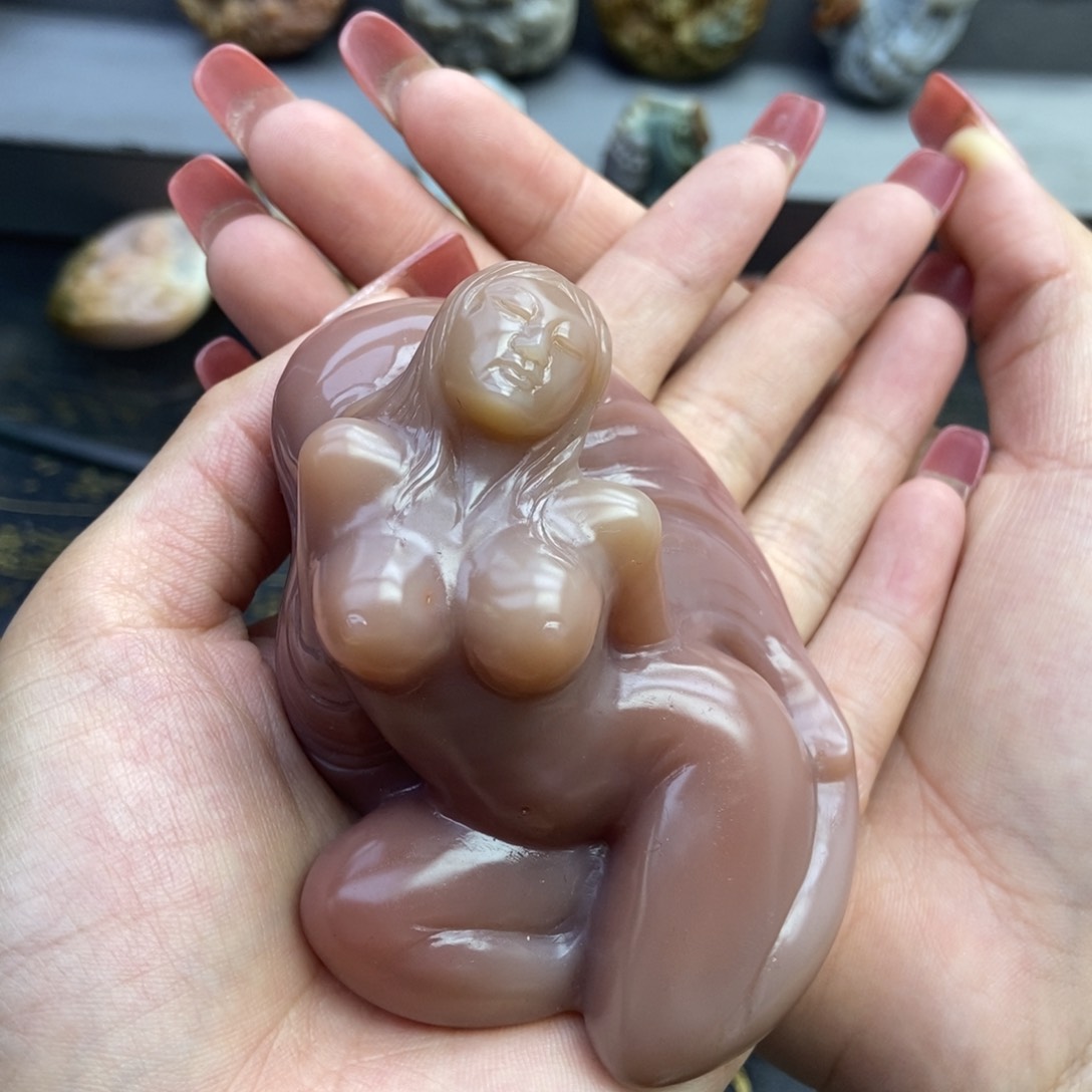石英质玉挂件未镶嵌