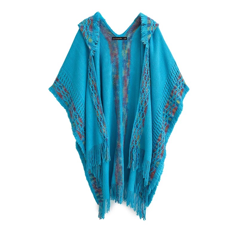 （不连帽子）高级感针织披肩夏季古风时尚可盐可甜旅行拍照防晒外搭