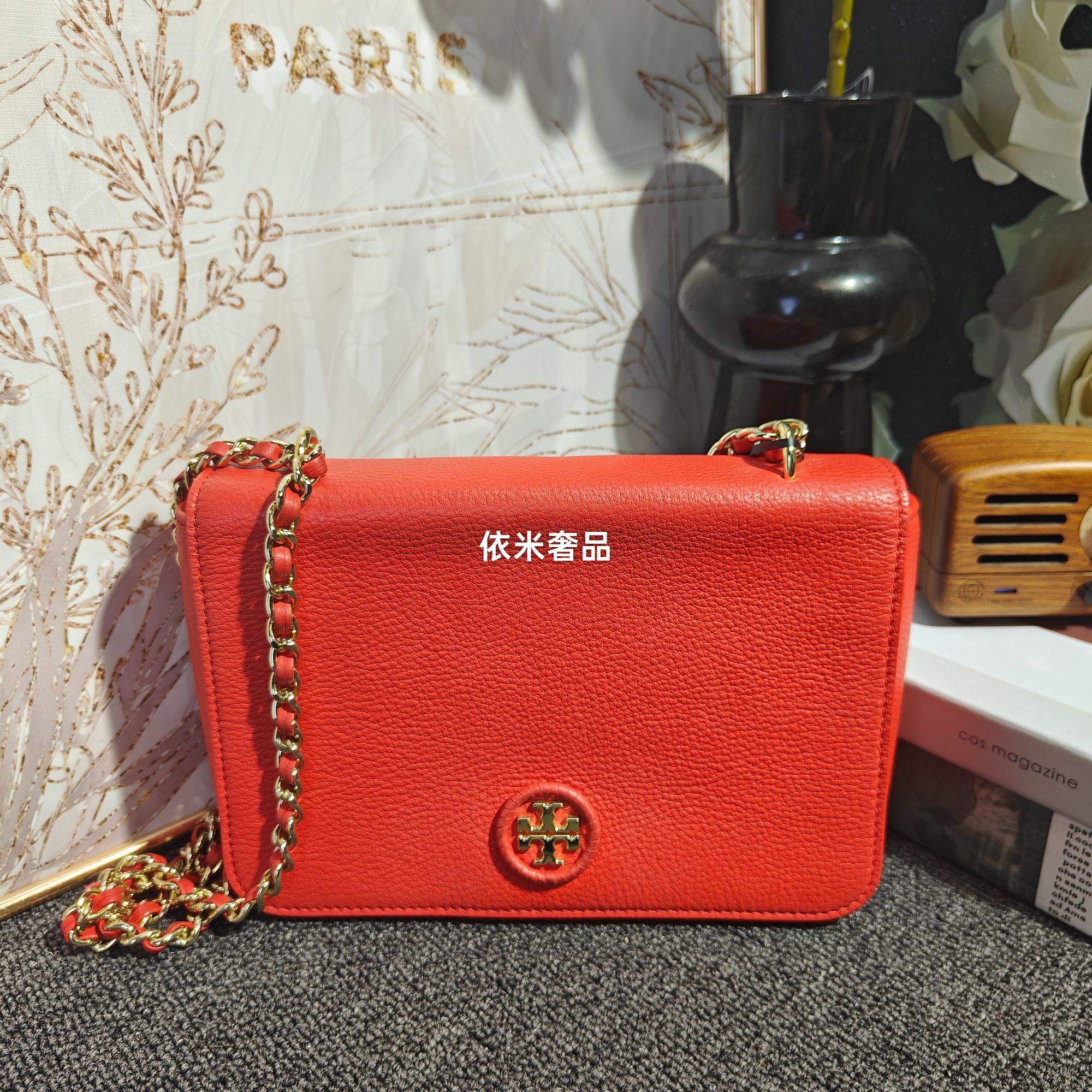 95新 TORY BURCH/汤丽柏琦 TB单肩包G25101949尺寸22*15