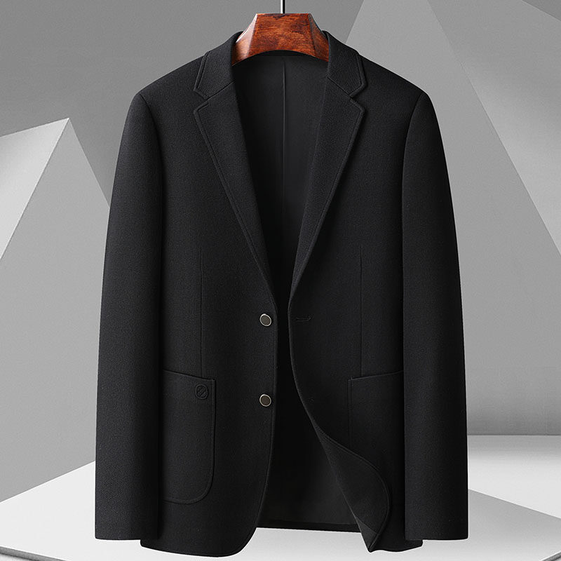 Romon/罗蒙【莫代尔外套】纯色西装商务休闲126127225抗皱西服上衣