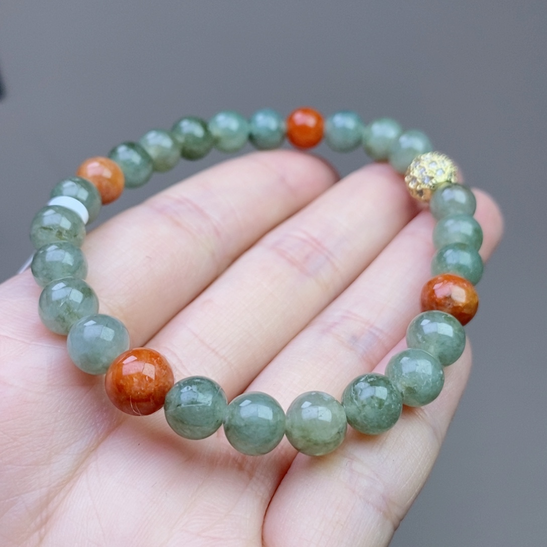 翡翠未镶嵌手链翡翠