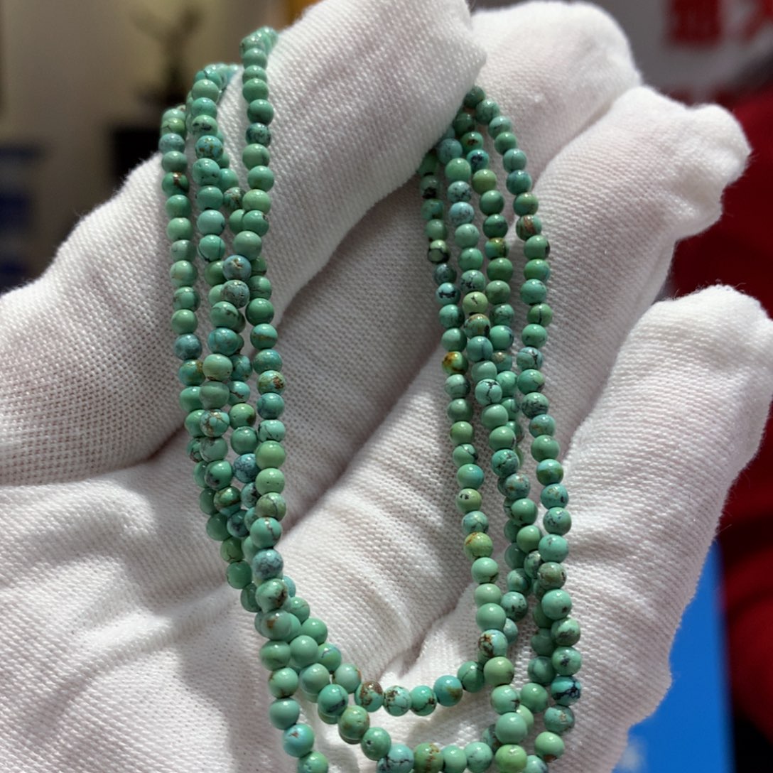 绿松石长链未镶嵌