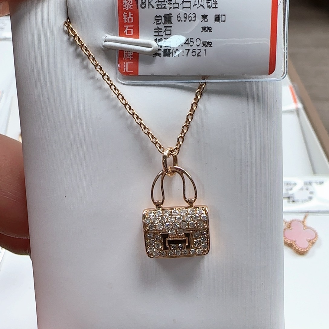 套链钻石18K金镶嵌