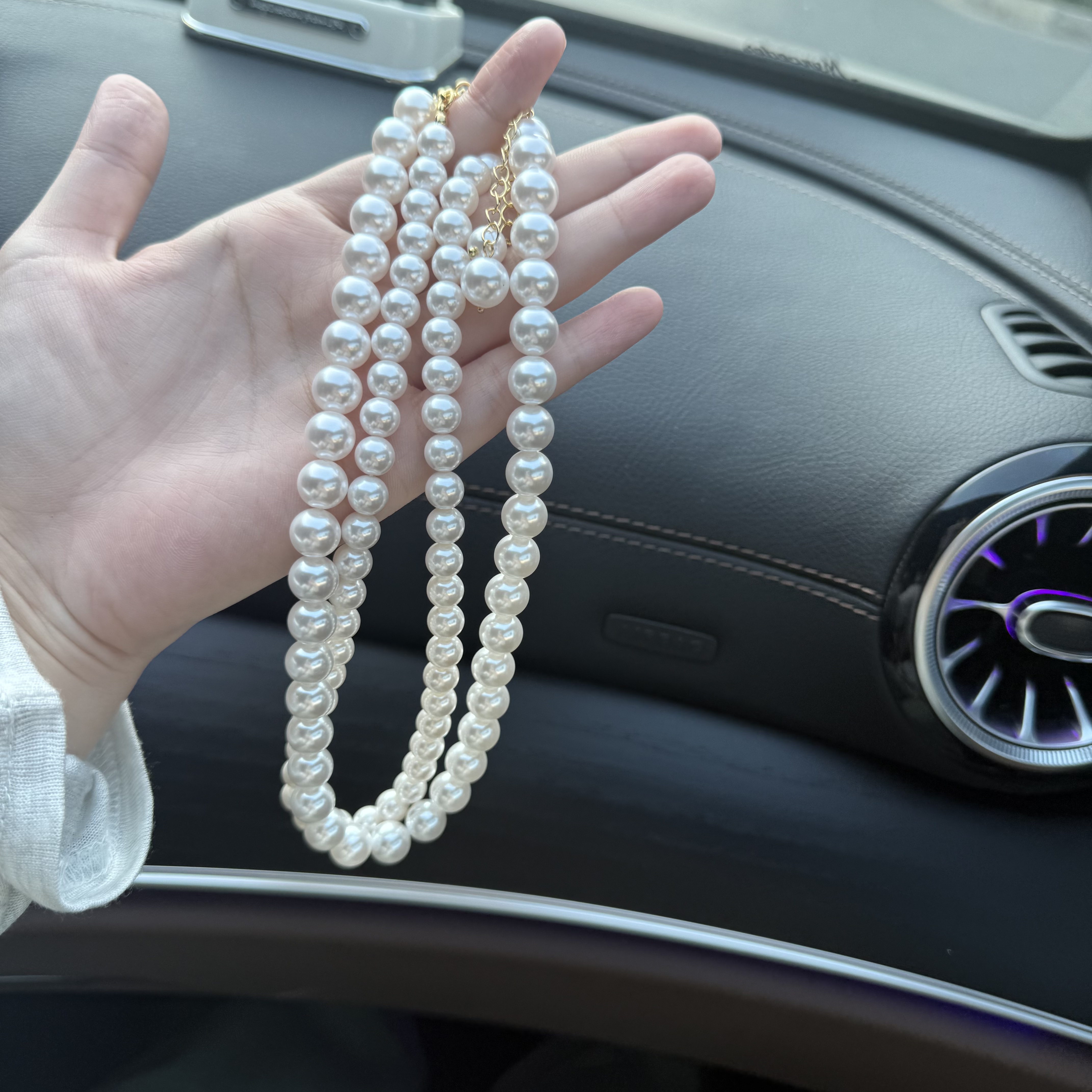 铜合金仿珍珠项链 1121 超高版 珠光经典系高级感项链