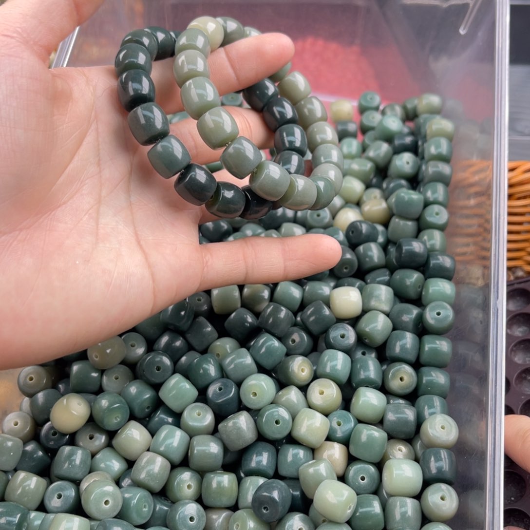 白玉菩提吊坠z12mm/ 108颗 微瑕不售后