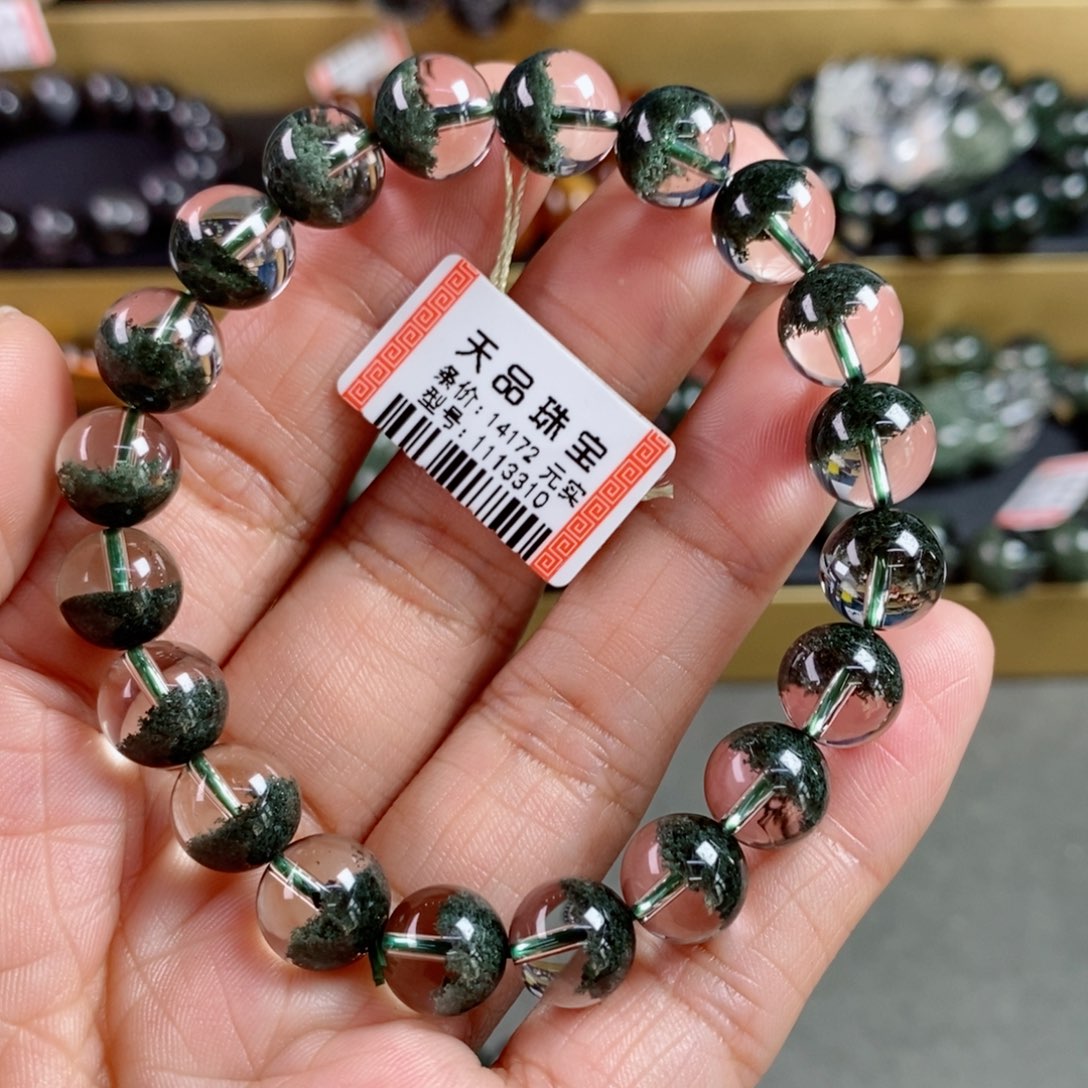 水晶手链未镶嵌绿幽灵手链1113310