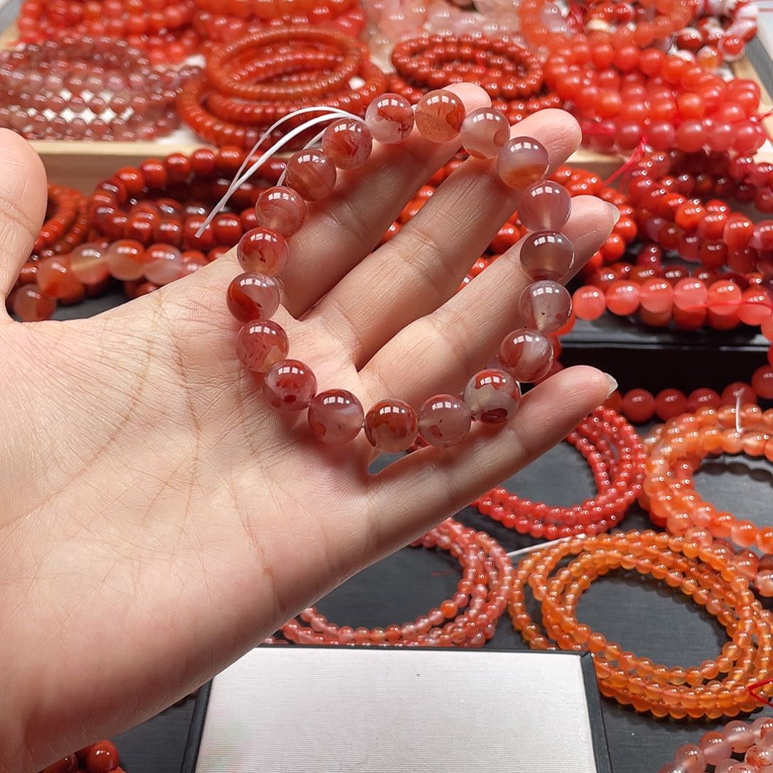 未镶嵌手链南红玛瑙