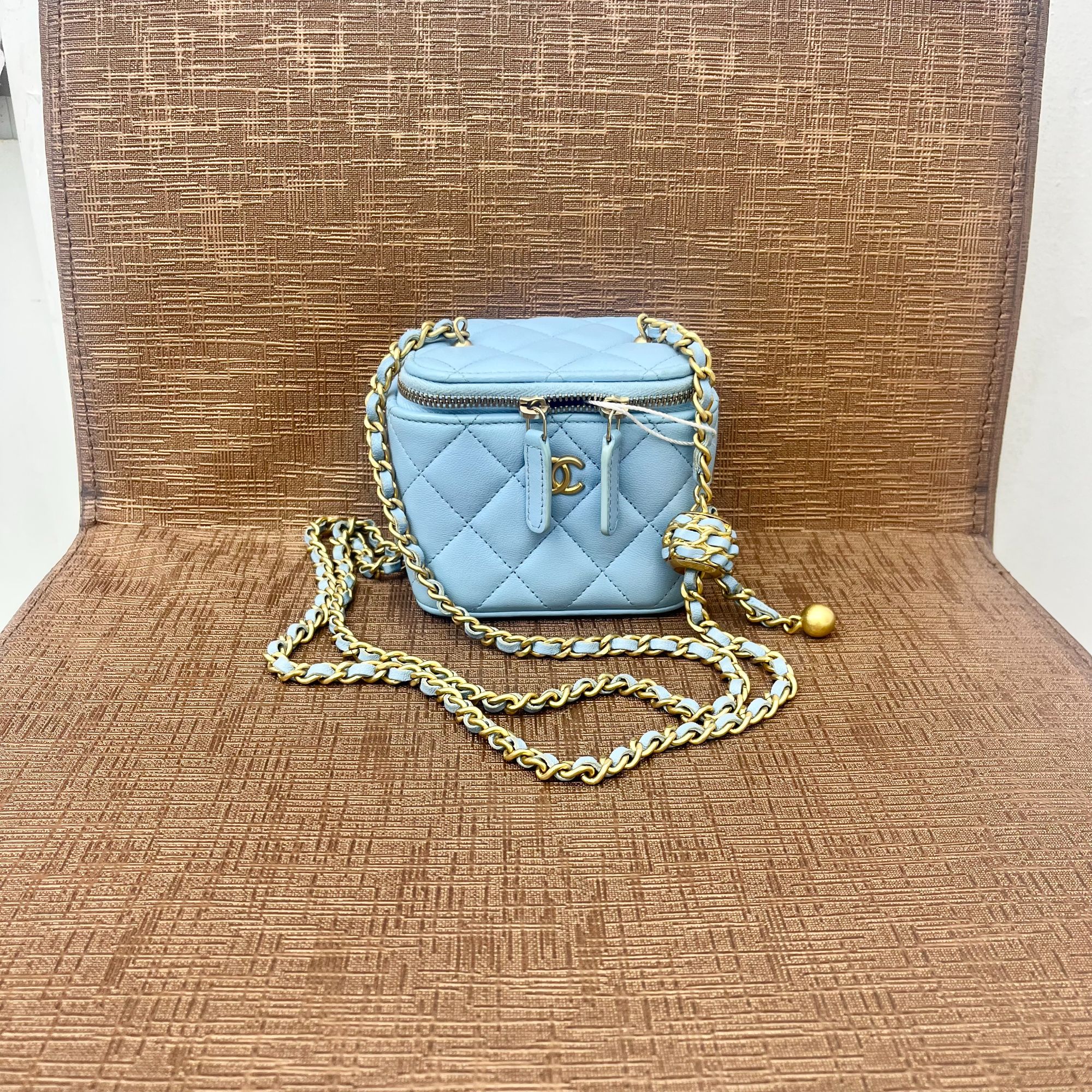 95新 Chanel/香奈儿 【辛河奢品】香奈儿  金球化妆包 单肩斜挎包