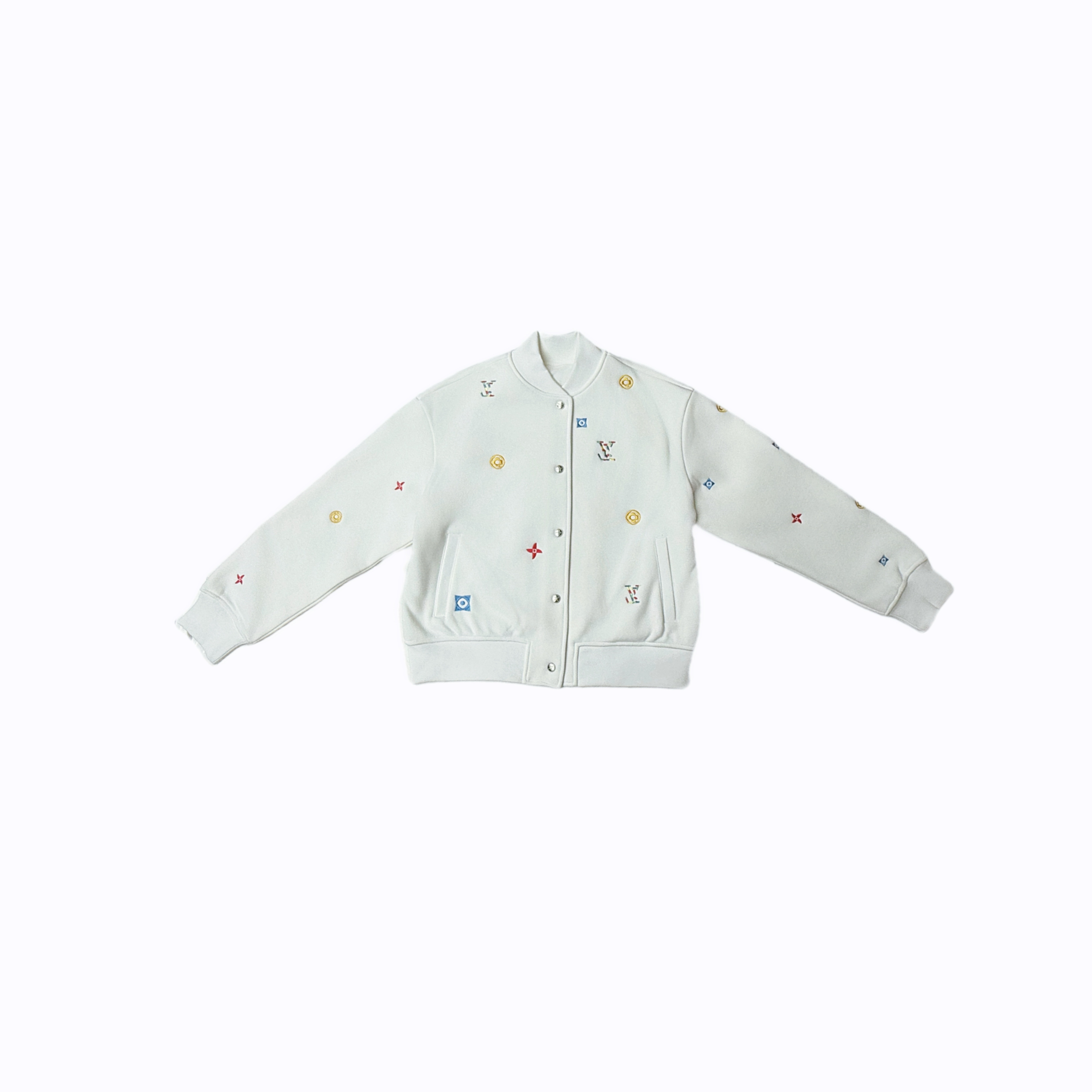 妮妮推荐【彩绘3.0】2025秋冬新款棒球服百搭针织长袖外套T196