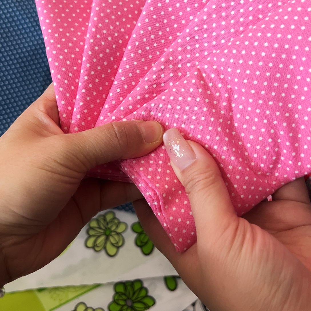 棉5片纯棉原单小布块45.50厘米一片对面里面