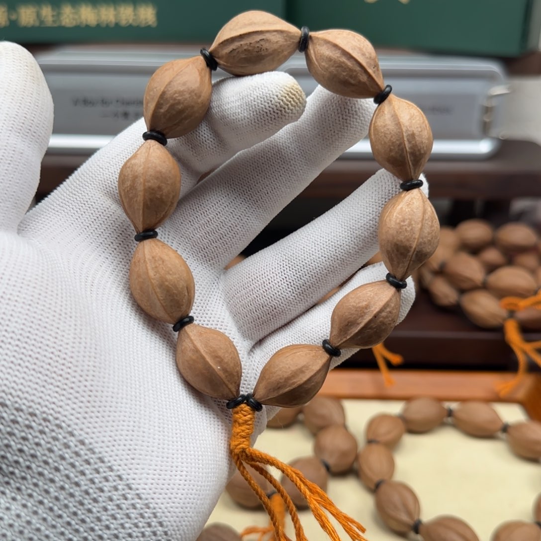 橄榄核手串1626三花小籽
