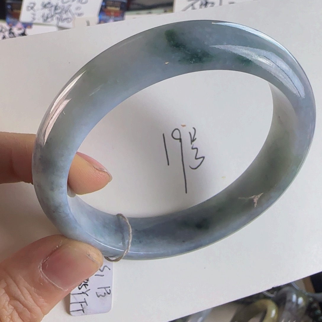 翡翠手镯未镶嵌老坑58