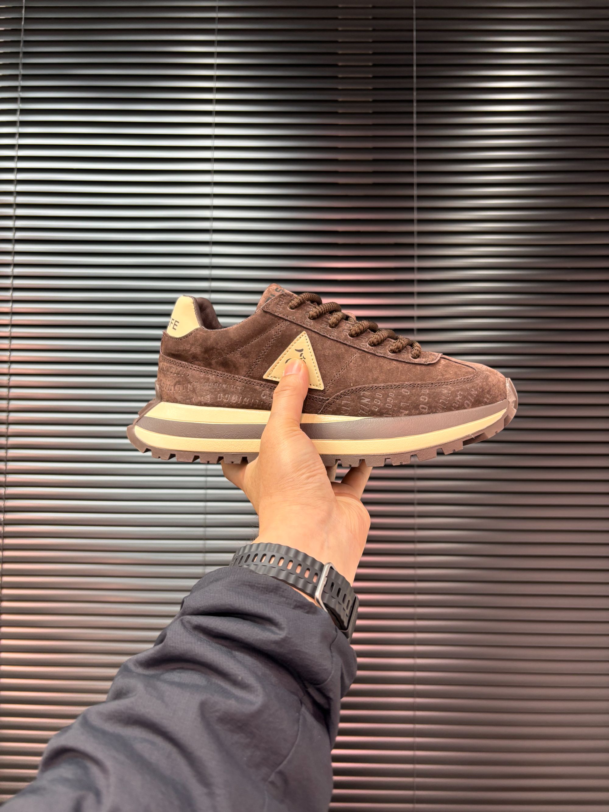 冠辰Guanchen新款复古素面增高软底防滑时尚百搭男士阿甘鞋05-2