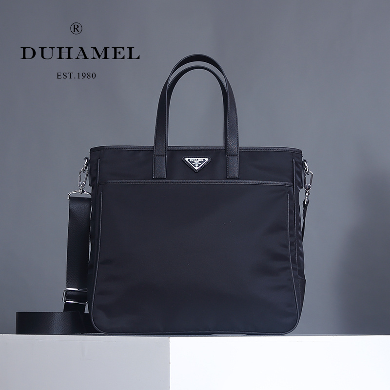 2022新款公文包商务男 手提包男帆布大容量牛津布男包简约公务包