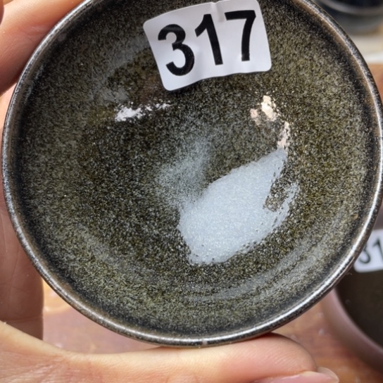 茶盏沐雨茶器柴烧主人杯