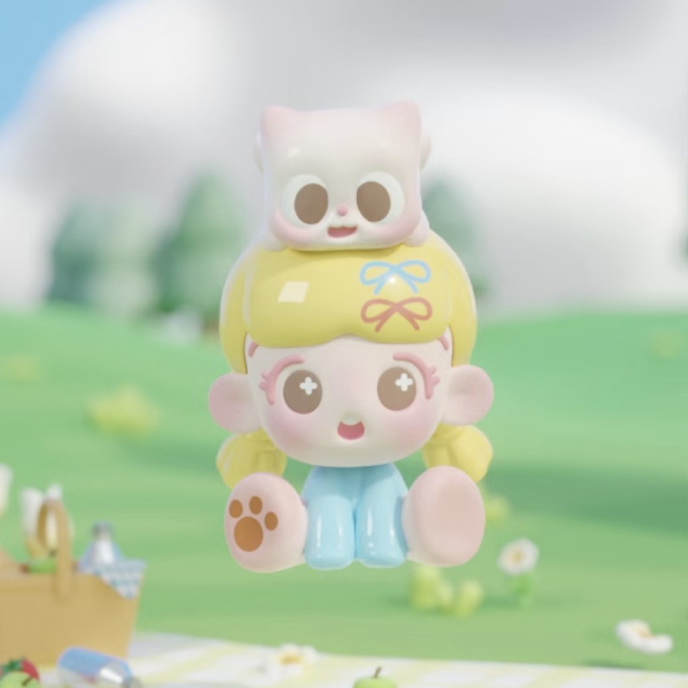 【代拆】新品倒倒×pitty和小猫de一天潮玩萌粒盲袋节日礼物