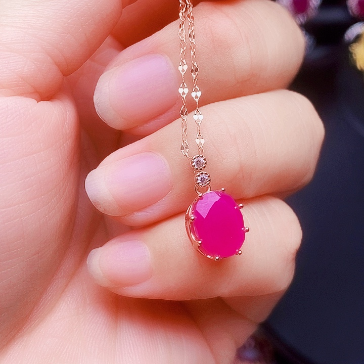 A***r颈饰红宝石银S925镶嵌