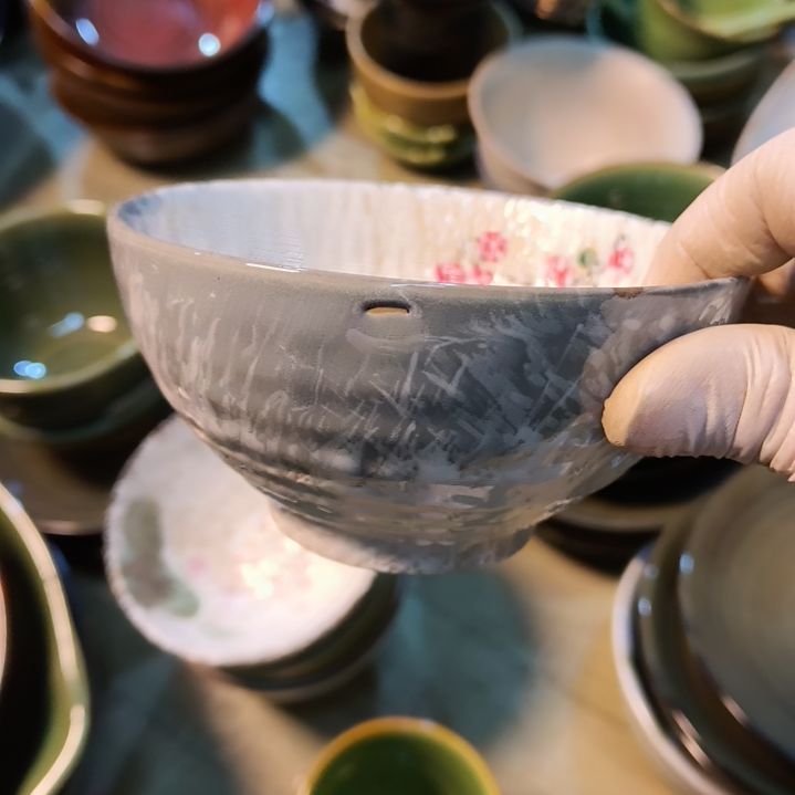 瓷片磁州窑五厂盘碗壶杯有瑕疵