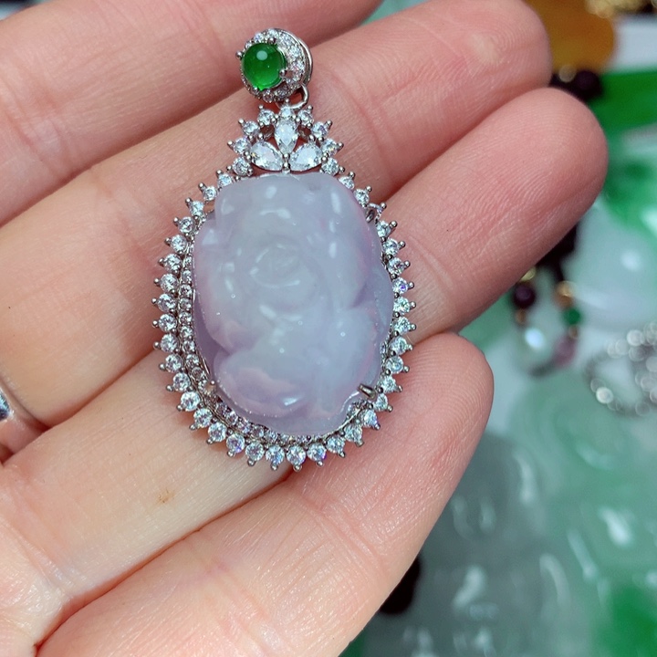 翡翠吊坠(不含链)未镶嵌