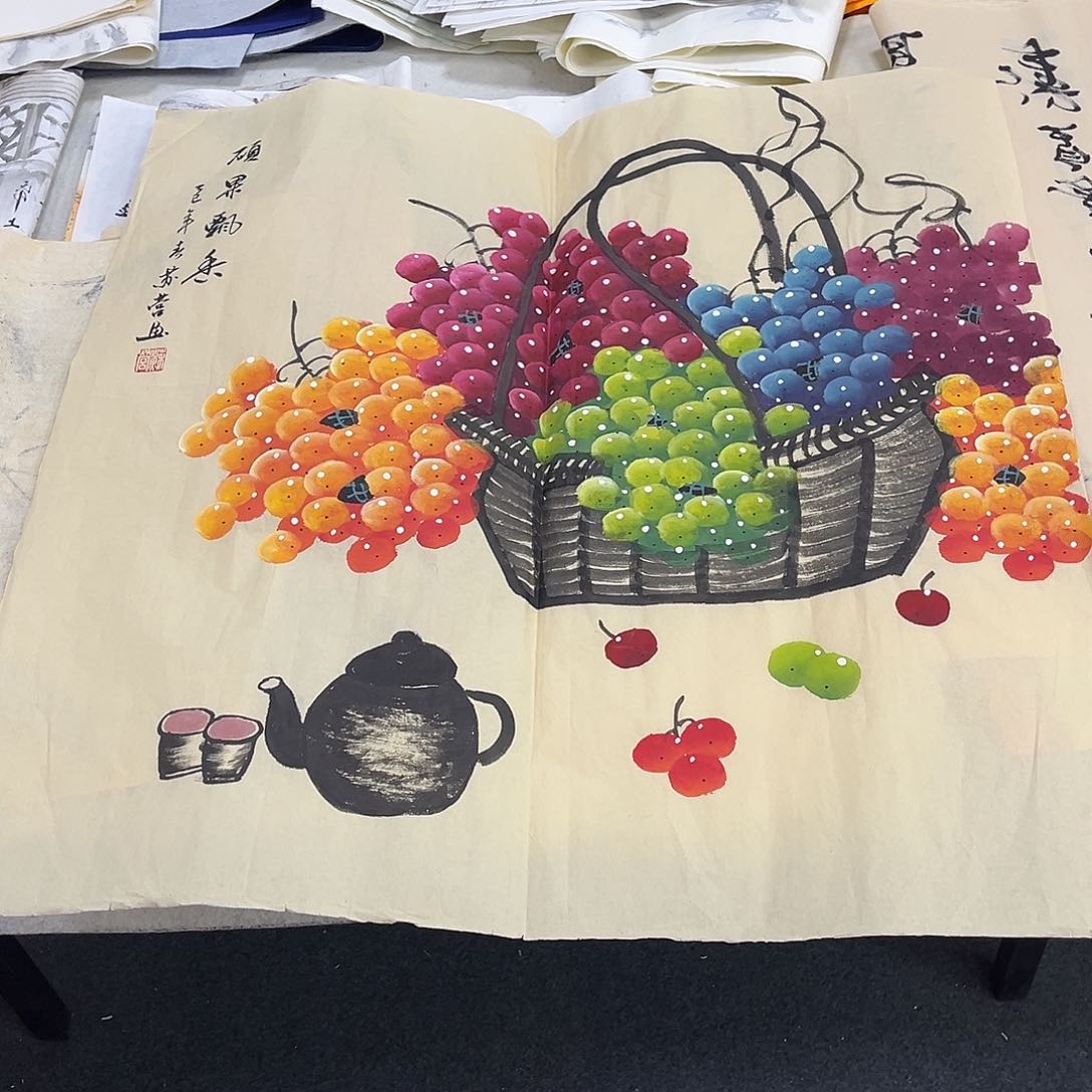 国画纯手绘字画国画作品欣赏