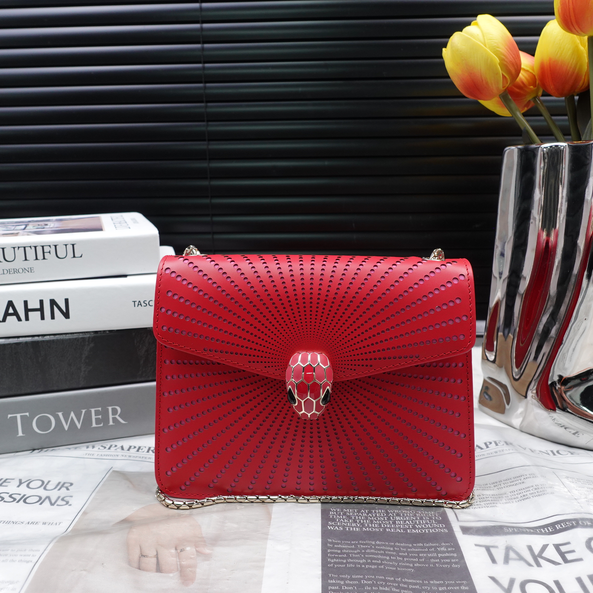 95新 BVLGARI/宝格丽 /单肩包/T10334791