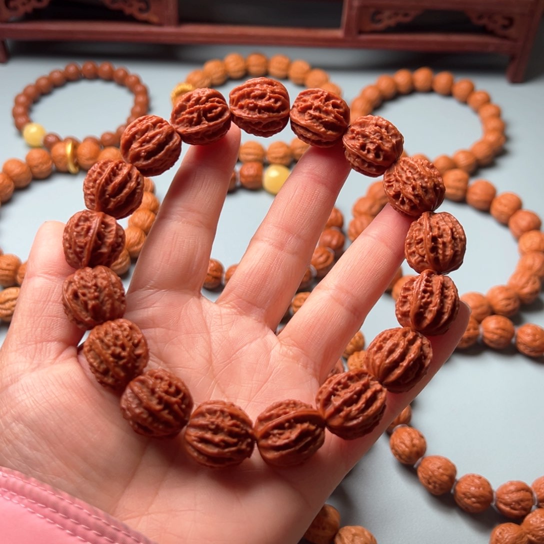 文玩核桃吊坠空*野生小核桃