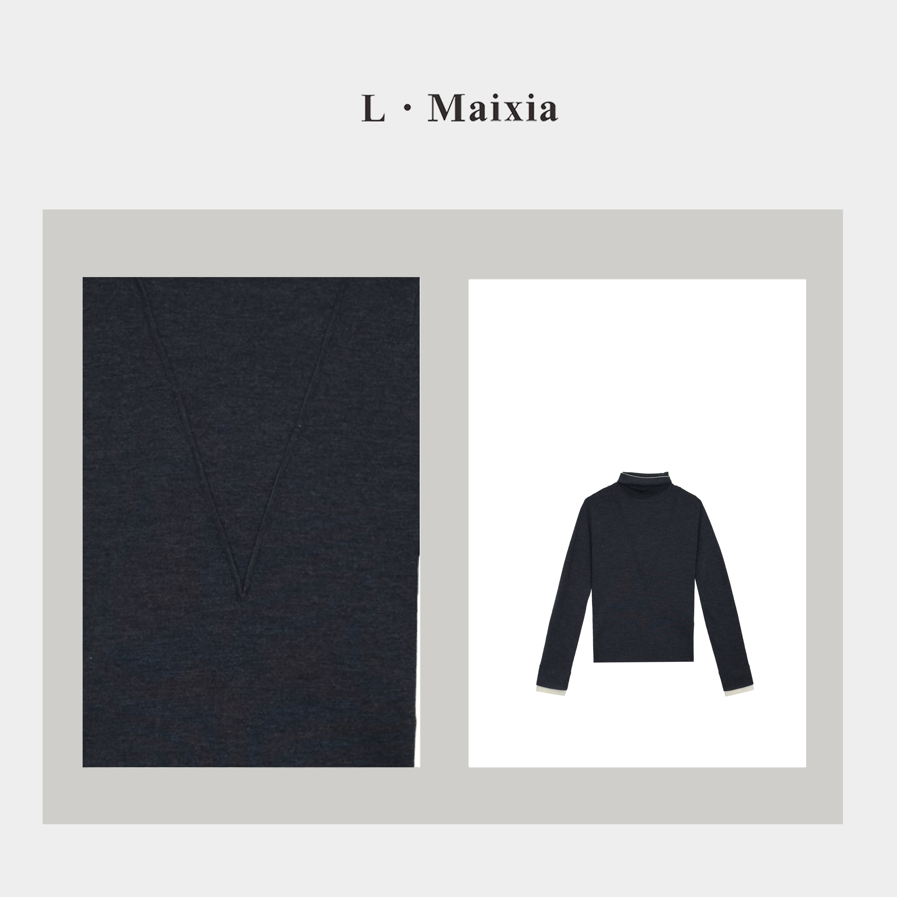 L.MAIXIA/露·玛莉先2025女士毛衫ZZ-26895