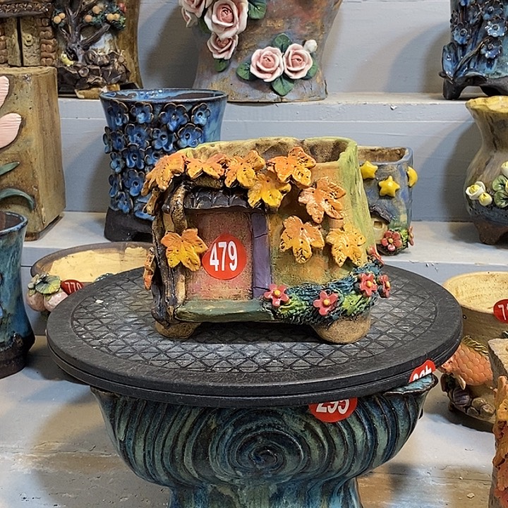 微瑕479 号陶然花器手工花盆